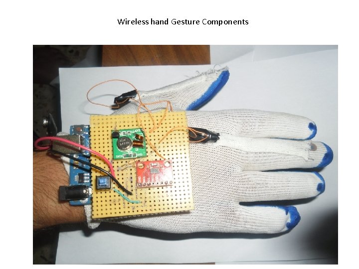 Wireless hand Gesture Components 