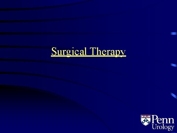 Surgical Therapy 