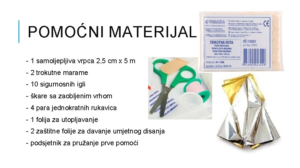 POMOĆNI MATERIJAL - 1 samoljepljiva vrpca 2, 5 cm x 5 m - 2