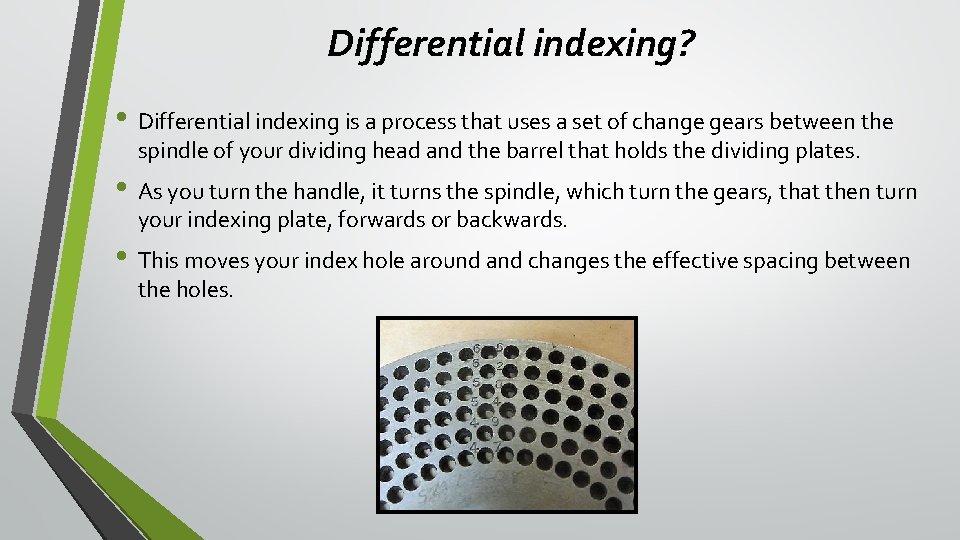 Differential indexing? • Differential indexing is a process that uses a set of change Differential indexing? • Differential indexing is a process that uses a set of change