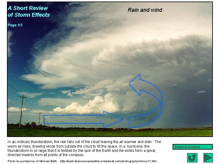 A Short Review of Storm Effects Rain and wind Page 1/5 In an ordinary