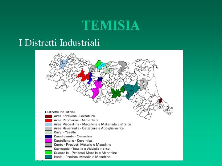 TEMISIA I Distretti Industriali 
