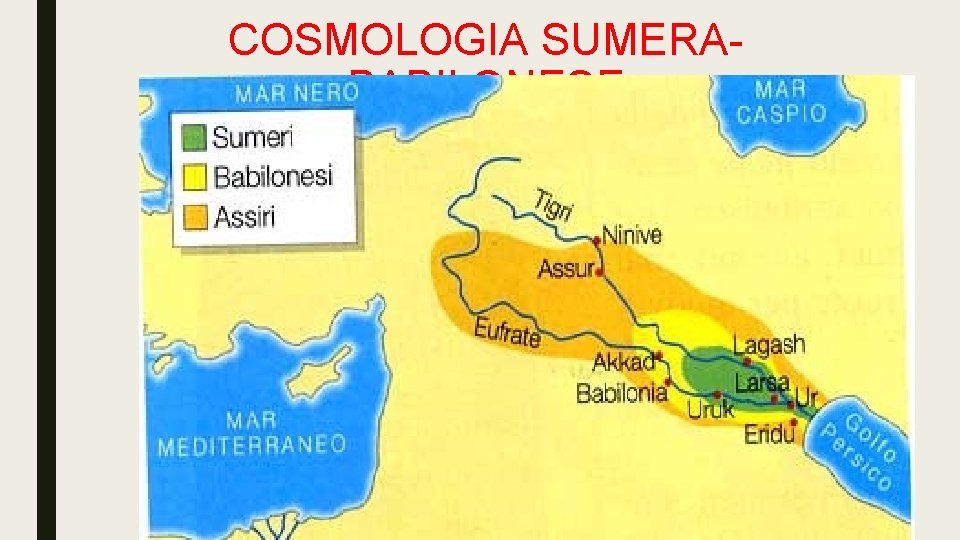 COSMOLOGIA SUMERABABILONESE 