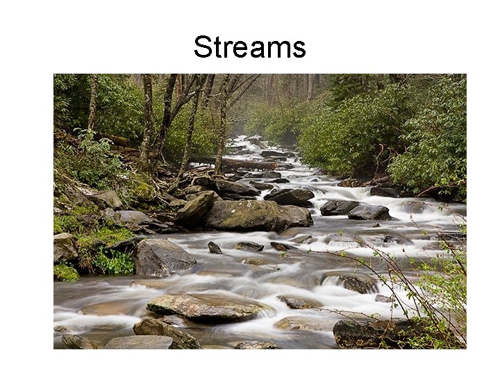 Streams 