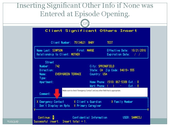 Inserting Significant Other Info if None was Entered at Episode Opening. 126 v. 12.