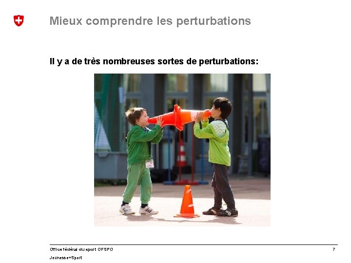 Mieux comprendre les perturbations Il y a de très nombreuses sortes de perturbations: Office