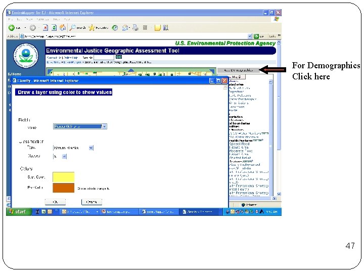 For Demographics Click here 47 