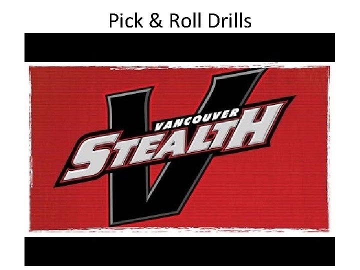 Pick & Roll Drills 