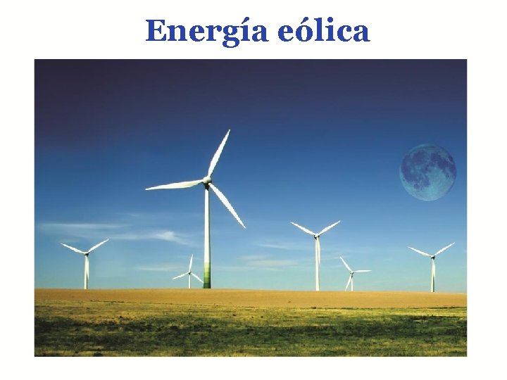 Energía eólica 