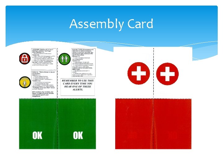 Assembly Card 