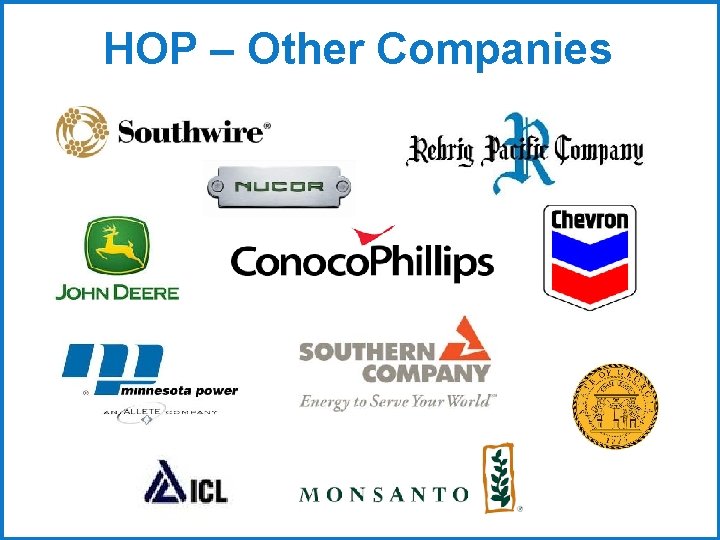 HOP – Other Companies 