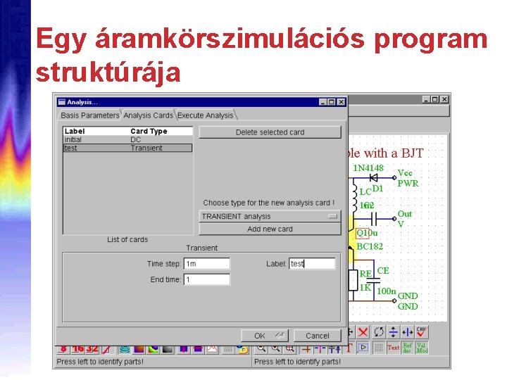 Egy áramkörszimulációs program struktúrája 