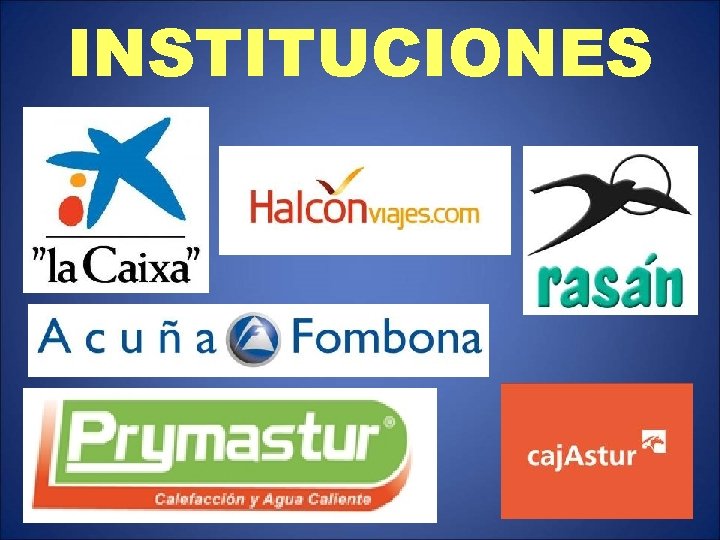 INSTITUCIONES 