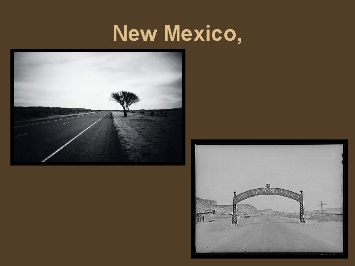 New Mexico, 