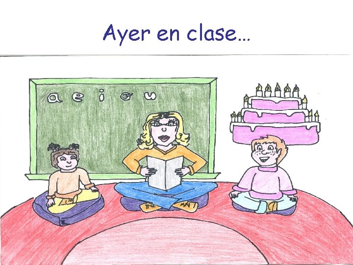 Ayer en clase… 
