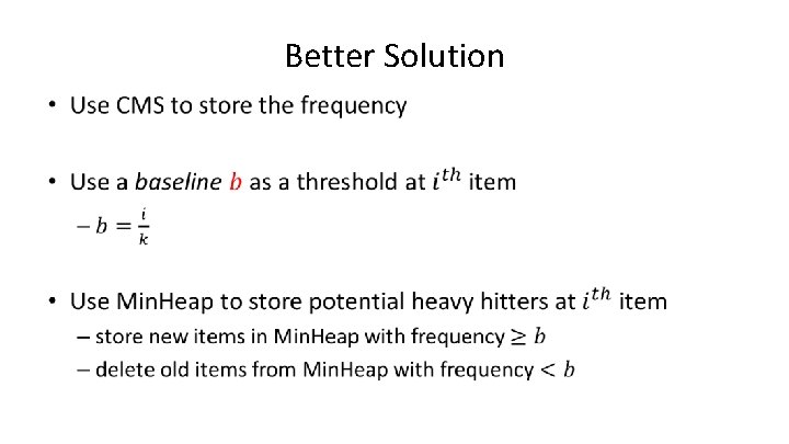 Better Solution • 