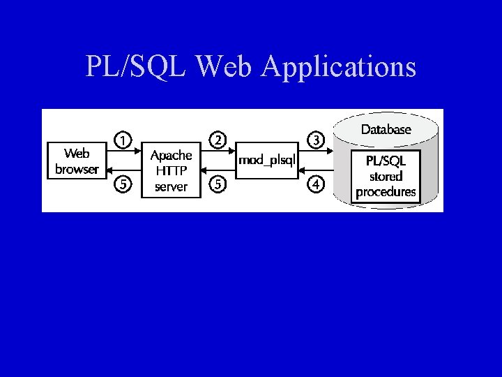 PL/SQL Web Applications 