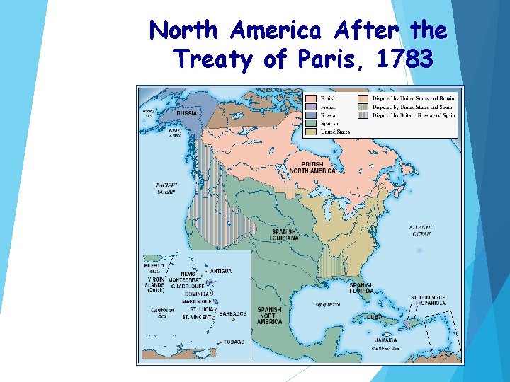 North America After the Treaty of Paris, 1783 