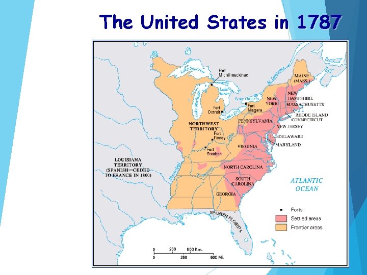 The United States in 1787 