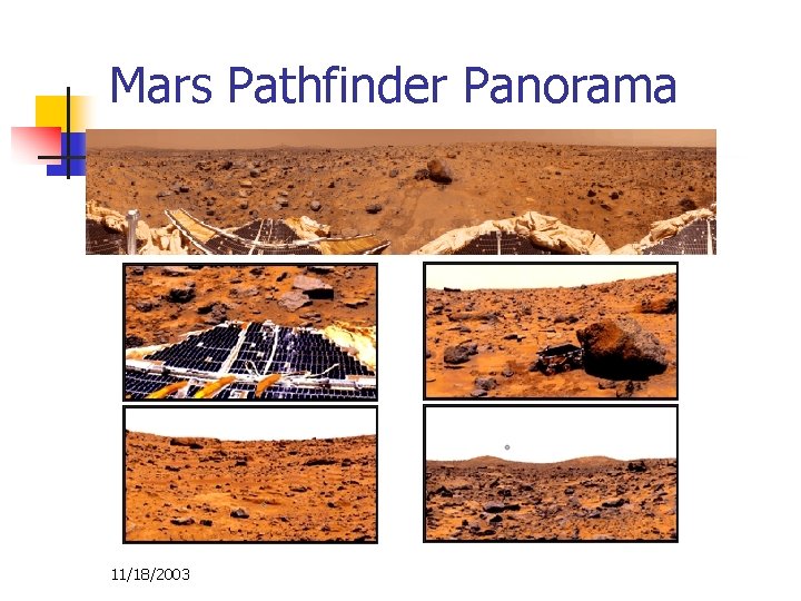 Mars Pathfinder Panorama 11/18/2003 