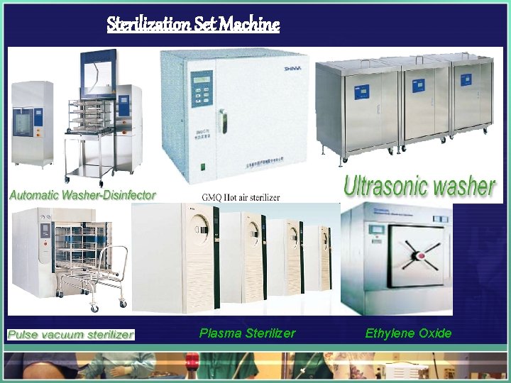 Sterilization Set Machine Plasma Sterilizer Ethylene Oxide 