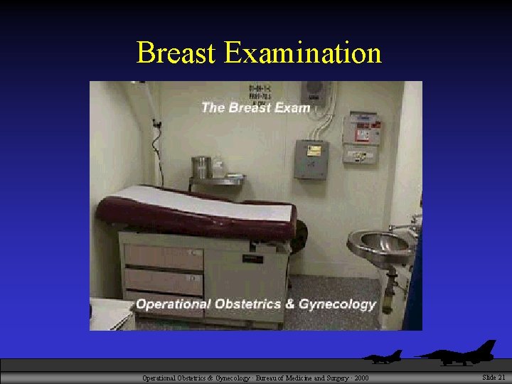 Breast Examination Operational Obstetrics & Gynecology · Bureau of Medicine and Surgery · 2000