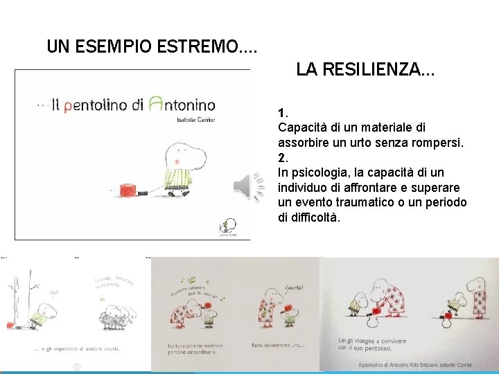 UN ESEMPIO ESTREMO…. LA RESILIENZA… 1. Capacità di un materiale di assorbire un urto