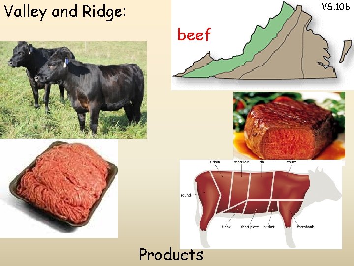 Valley and Ridge: VS. 10 b beef Products 