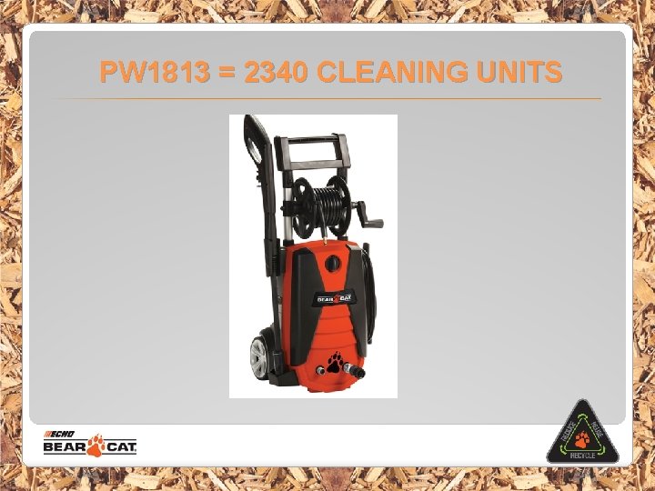 PW 1813 = 2340 CLEANING UNITS 