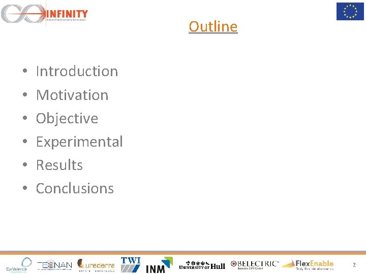 Outline • • • Introduction Motivation Objective Experimental Results Conclusions 2 