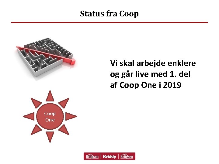 Status fra Coop Vi skal arbejde enklere og går live med 1. del af