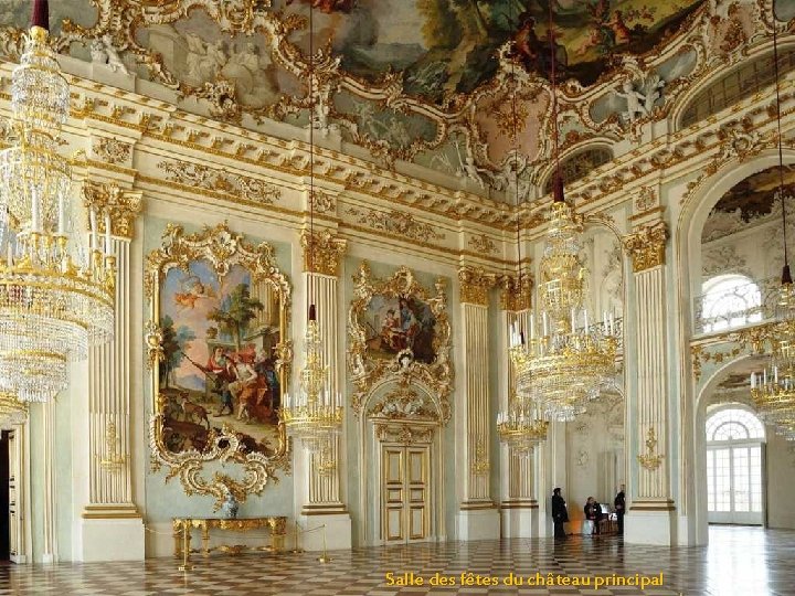 Salle des fêtes du château principal 