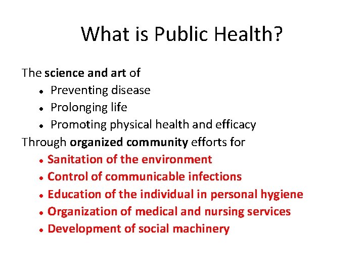Faculty of Medicine Public Health 31505291 Lecture 1