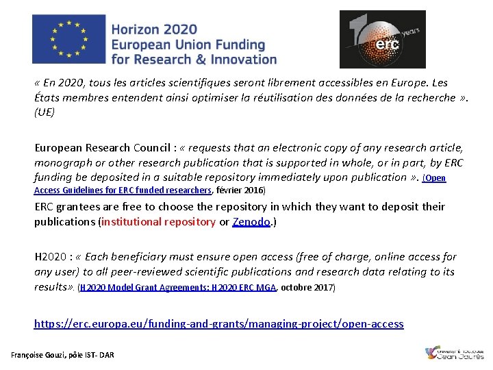  « En 2020, tous les articles scientifiques seront librement accessibles en Europe. Les