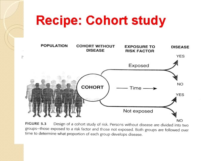 Recipe: Cohort study 
