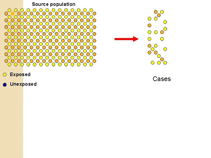Source population Exposed Unexposed Cases 