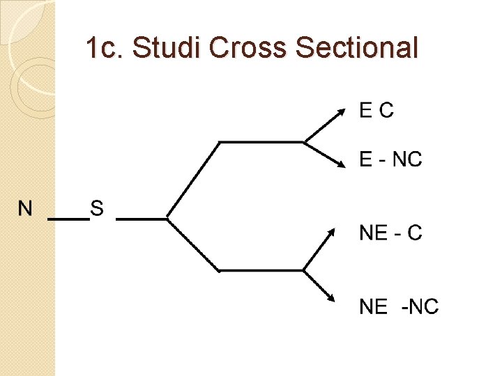 1 c. Studi Cross Sectional 
