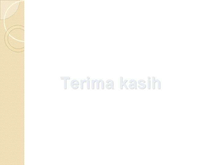Terima kasih 