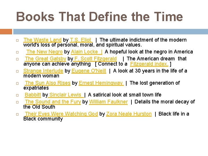 Books That Define the Time The Waste Land by T. S. Eliot | The