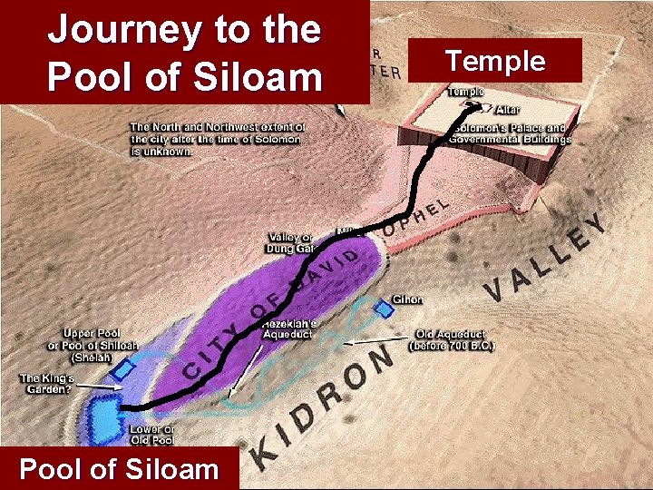 Journey to the Pool of Siloam Temple 