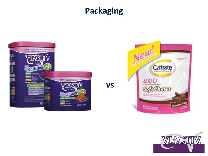 Packaging vs 