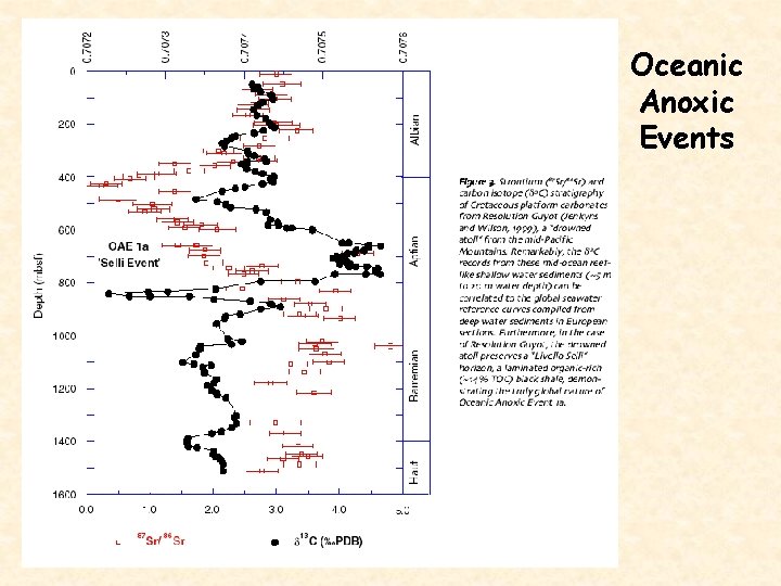 Oceanic Anoxic Events 