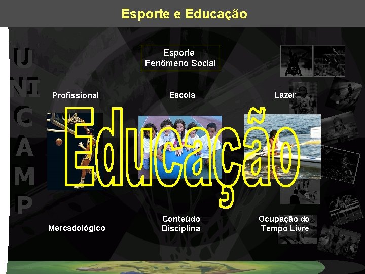 Esporte e Educação U U NI NI C C A A M M P