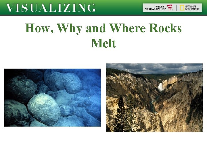 How, Why and Where Rocks Melt 