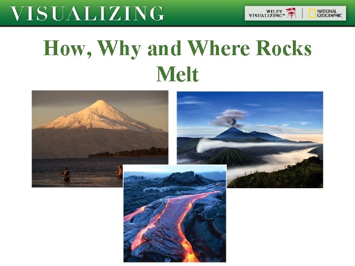 How, Why and Where Rocks Melt 