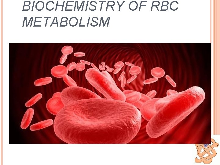 BIOCHEMISTRY OF RBC METABOLISM 