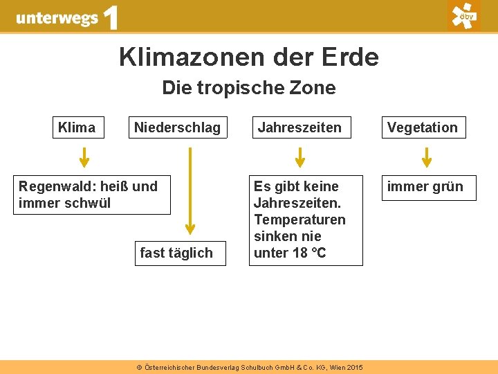 Klimazonen der Erde Die tropische Zone Klima Niederschlag Regenwald: heiß und immer schwül fast