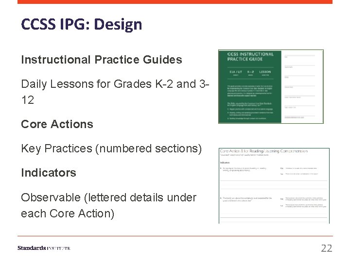 CCSS IPG: Design Instructional Practice Guides Daily Lessons for Grades K-2 and 312 Core