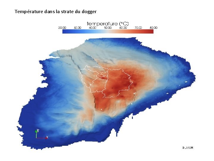 Température dans la strate du dogger 
