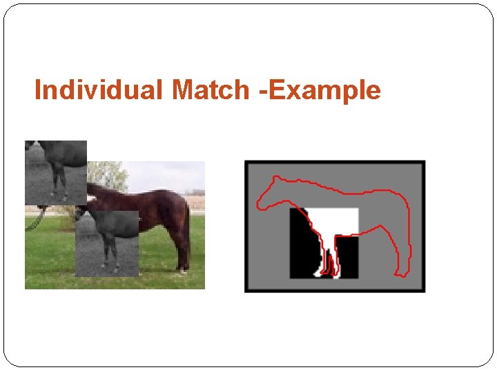 Individual Match -Example 